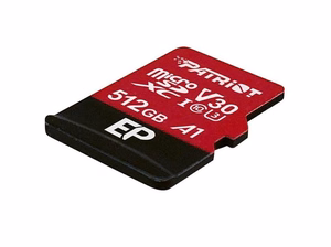 Patriot Memory PEF512GEP31MCX atminties kortelė 512 GB MicroSDXC Class 10