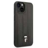 Karl Lagerfeld Pūstas Ikonik Smeigtukas Dėklas iPhone 14 Plus - Juodas