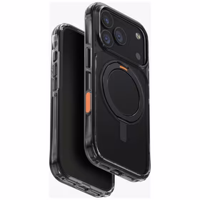 Uniq Swivix pasukamas 360° stovo dėklas telefonui iPhone 17 Pro - juodas