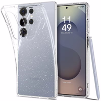 Spigen Liquid Crystal dėklas telefonui Samsung Galaxy S25 Ultra - skaidrus su blizgučiais