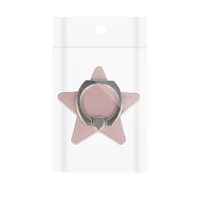 Žiedo laikiklis STAR - rožinis