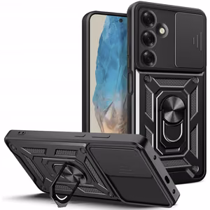 Tech-Protect Camshield Pro dėklas Samsung Galaxy M35 5G - juodas