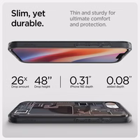 Spigen Ultra Hybrid Magnetinis dėklas telefonui iPhone 16e Zero One - juodas