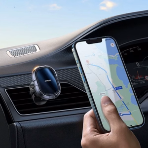 Automobilinis laikiklis Joyroom JR-ZS311 pilkas (magnetinis / oro grotelės)