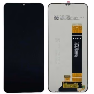 LCD ekranas Samsung A137 A13 2022/M336 M33 5G su jutikliniu ekranu juodas originalus
