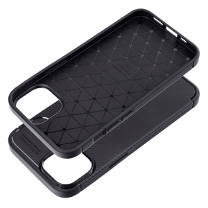 Dėklas telefonui CARBON PREMIUM IPHONE 13 juodas