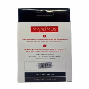 Baterija MAXXIMUS HUAWEI P30PRO 4100mAh MATE 20 PRO, HB486486ECW
