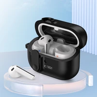 Tech-Protect Slim Hook dėklas Samsung Galaxy Buds 3 / 3 Pro (m) - juodas