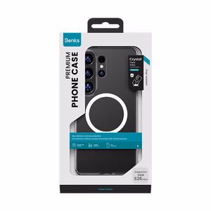 Benks Magnetic Crystal Dėklas (A049) for Samsung Galaxy S26 Plus skaidrus