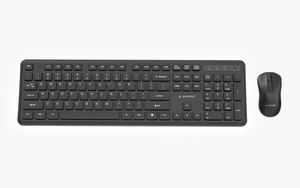 KEYBOARD +MOUSE WRL ENG/BK KBS-WPS-01 GEMBIRD