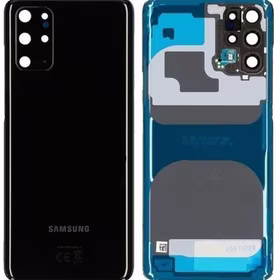 Galinis dangtelis Samsung G985/G986 S20 Plus Cosmic Black originalus (service pack)