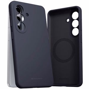 Dėklas Mercury Pure Magsafe Silicon Case Samsung S947 S26 Plus tamsiai mėlynas