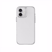 UNIQ dėklas Air Fender iPhone 16 6.1" skaidrus/skaidrus
