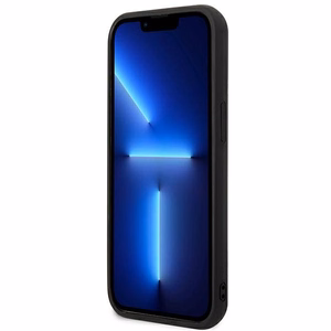 Karl Lagerfeld KLHCP13L3DRKCK iPhone 13 Pro / 13 6.1" juodas kietas dėklas Karl&Choupette Ikonik 3D