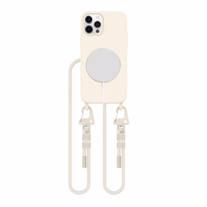 Tech-Protect MagNecklace Magnetinis dėklas telefonui iPhone 12 / 12 Pro - smėlinis