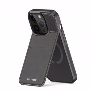 Telefono dėklas Dux Ducis Rafi Mag skirtas iPhone 14 Pro Max juodas