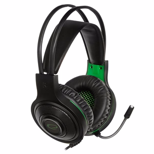 Esperanza EGH430 Headphones with microphone Headband Black, Green