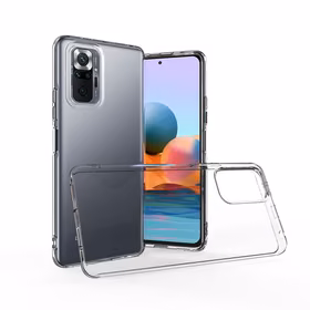 Dėklas telefonui 2 mm BOX XIAOMI Redmi Note 10 Pro / Note 10 Pro Max skaidrus