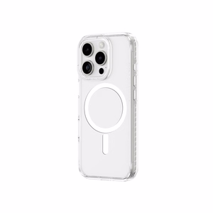 AmazingThing Titan Pro Mag dėklas su magnetiniu žiedu iPhone 16 Pro - skaidrus