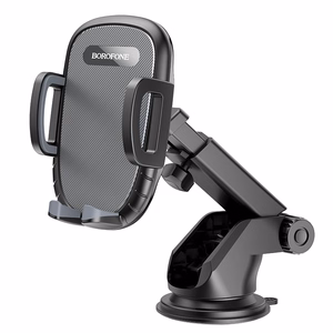 Automobilio laikiklis BH53 Windy su priekinio stiklo laikikliu juodas