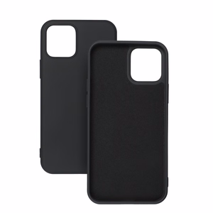 SILIKONINIS dėklas telefonui IPHONE 14 juodas
