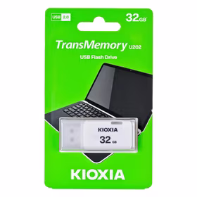 Kioxia TransMemory U202 USB atmintukas 32 GB USB A tipo 2.0 Balta