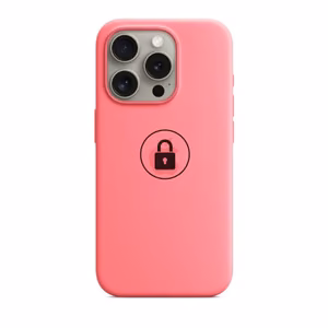 Чехол "Silicone Case v2" для iPhone 15 Pro / розовый / в упаковке