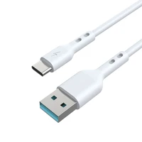 BWOO kabelis USB - USB-C 2m 3A baltas