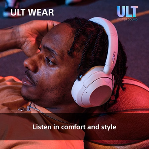 Sony ULT WEAR – belaidės Bluetooth ausinės su ULT POWER SOUND, giliais bosais, triukšmo slopinimu, iki 30 val. baterija