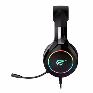 Žaidimų ausinės Havit GAMENOTE H2232D RGB USB+3.5mm