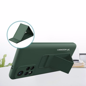 Wozinsky Kickstand Case силиконовый чехол с подставкой Xiaomi Redmi 10 тёмно-синий