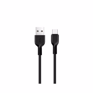 Kabelis USB A į USB C Hoco 2,4A 1 m X20 juodas