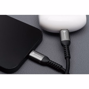Cable USB A to USB C Forcell F-Energy QC4.0 3A 66W Cafule 2 m C256 black