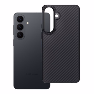 Carbon Elite Magnetinis dėklas telefonui suderinamas su MagSafe SAMSUNG S26 Edge juodas