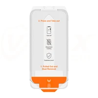 Vmax grūdintas stiklas lengvas montavimas 2,5D Normalus stiklas iPhone 12 / iPhone 12 Pro 6,1" lengvo montavimo rinkinys