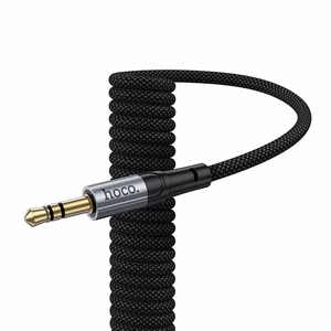 Laidas AUX Jack 3,5 mm į Jack 3,5 mm Hoco 1,5 m UPA33 juodas