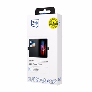 Чехол-кошелёк 3mk для Apple iPhone 13 Pro Max - чёрный