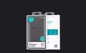 Nillkin CamShield Pro dėklas, skirtas Samsung S25 Edge, juodas