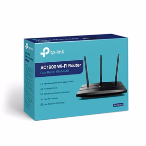 TP-Link Archer A8 belaidis maršrutizatorius Gigabit Ethernet dviejų dažnių (2.4 GHz / 5 GHz) juodas
