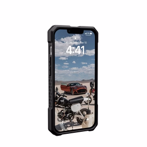 UAG Monarch MagSafe чехол для iPhone 14 Plus - чёрный карбон
