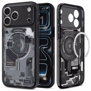 Spigen Ultra Hybrid MagSafe Zero One dėklas iPhone 18 Pro Max / 17 Pro Max, juodas