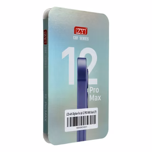 LCD ekranas iPhone 12 Pro Max su jutikliniu sluoksniu juodas (ZY-LTPS) IC perkeliamas