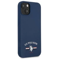 US Polo USHCP13SSFGV iPhone 13 mini 5,4" tamsiai mėlynas/tamsiai mėlynas Silikoninė kolekcija