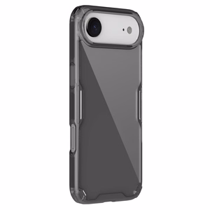 Nillkin Nature TPU Pro dėklas telefonui iPhone 17 Air - Pusiau permatomas juodas