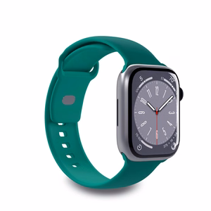 Puro ICON elastinis dirželis, skirtas Apple Watch 44 / 45 / 46 / 49 mm, S/M ir M/L dydžiai, „Jade“ spalvos