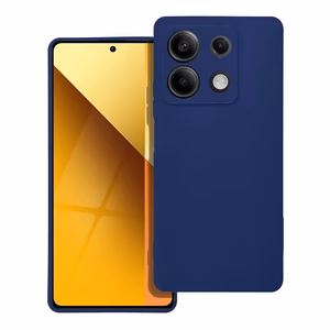 Minkštas dėklas telefonui XIAOMI Redmi Note 13 5G tamsiai mėlynas