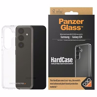 PanzerGlass HardCase su D3O® Bio ir karinio lygio sertifikatu Samsung Galaxy S24 - skaidrus