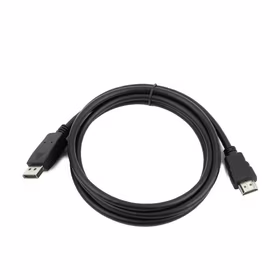 Gembird DisplayPort - HDMI, 1m HDMI A tipo (standartinis) Juoda