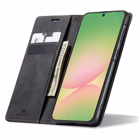 Spacecase piniginės dėklas Galaxy A37 5G juodas