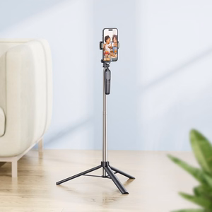 Asmenukių lazda HOCO K19 (Selfie Stick) / trikojis, 157cm, BT